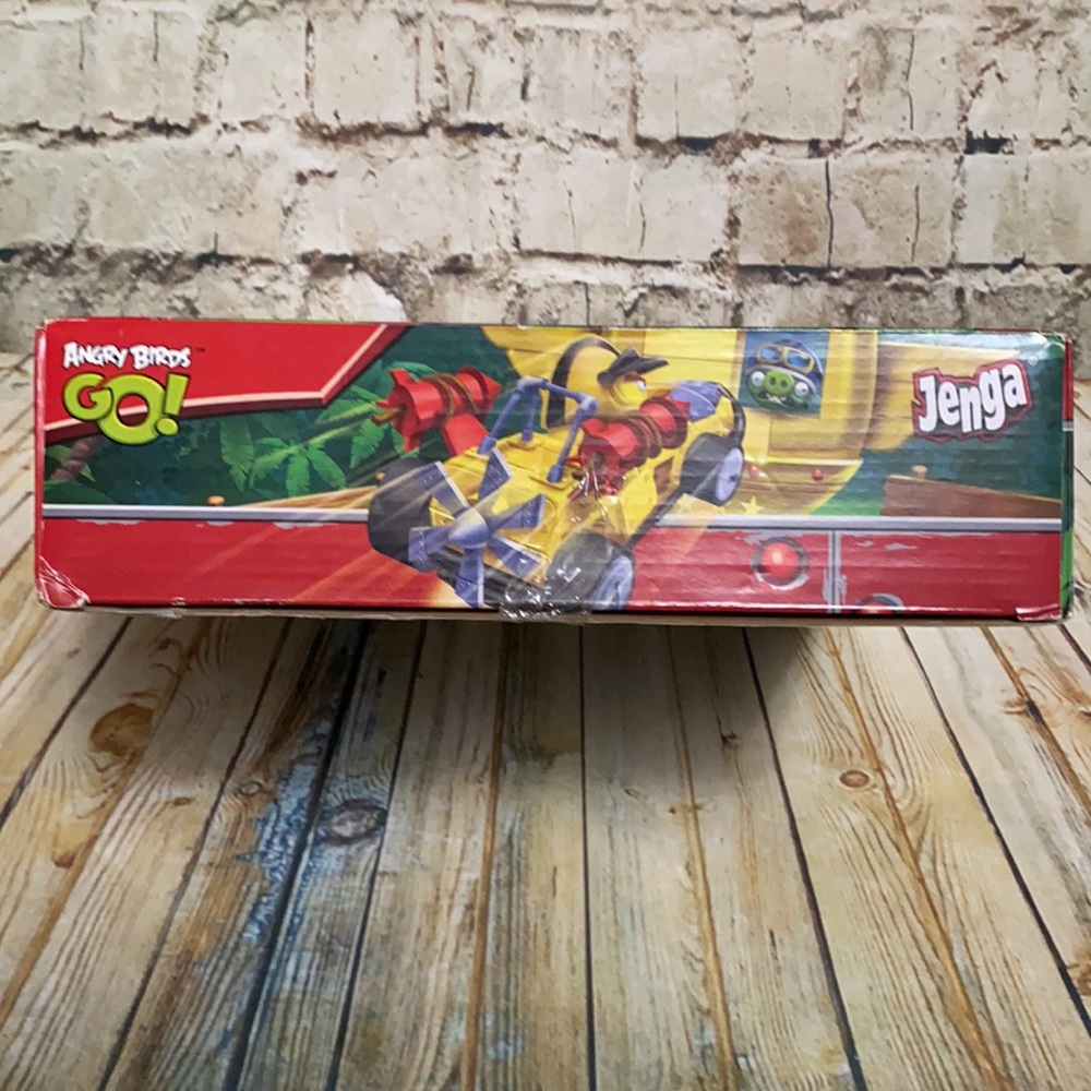Rare Hasbro Gaming Angry Birds Go! Jenga Trophy Cup Challenge Game actio… - Picture 6 of 8